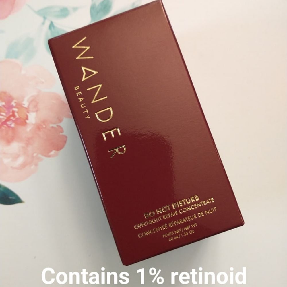 Wander Beauty Do Not Disturb Overnight  Repair Concentrate 1% Retinoid